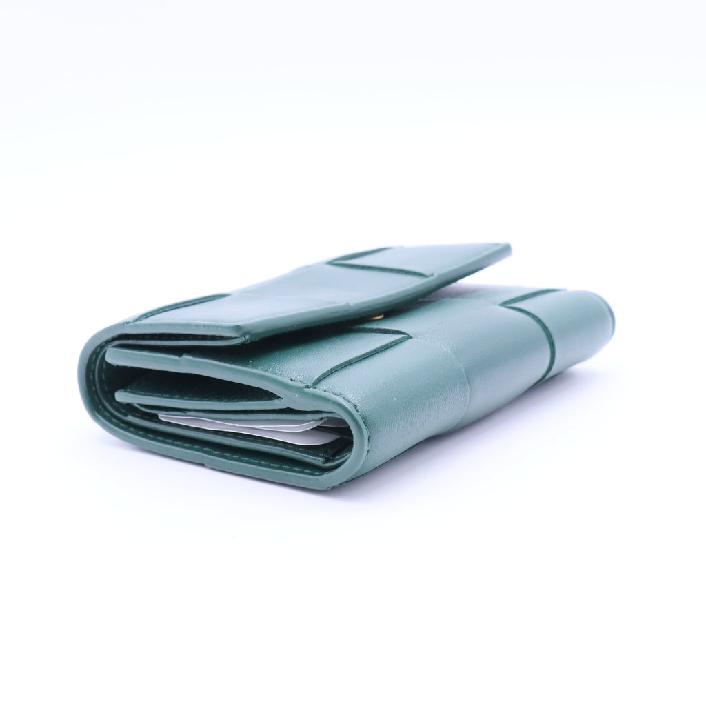 Green Tri-Fold Wallet