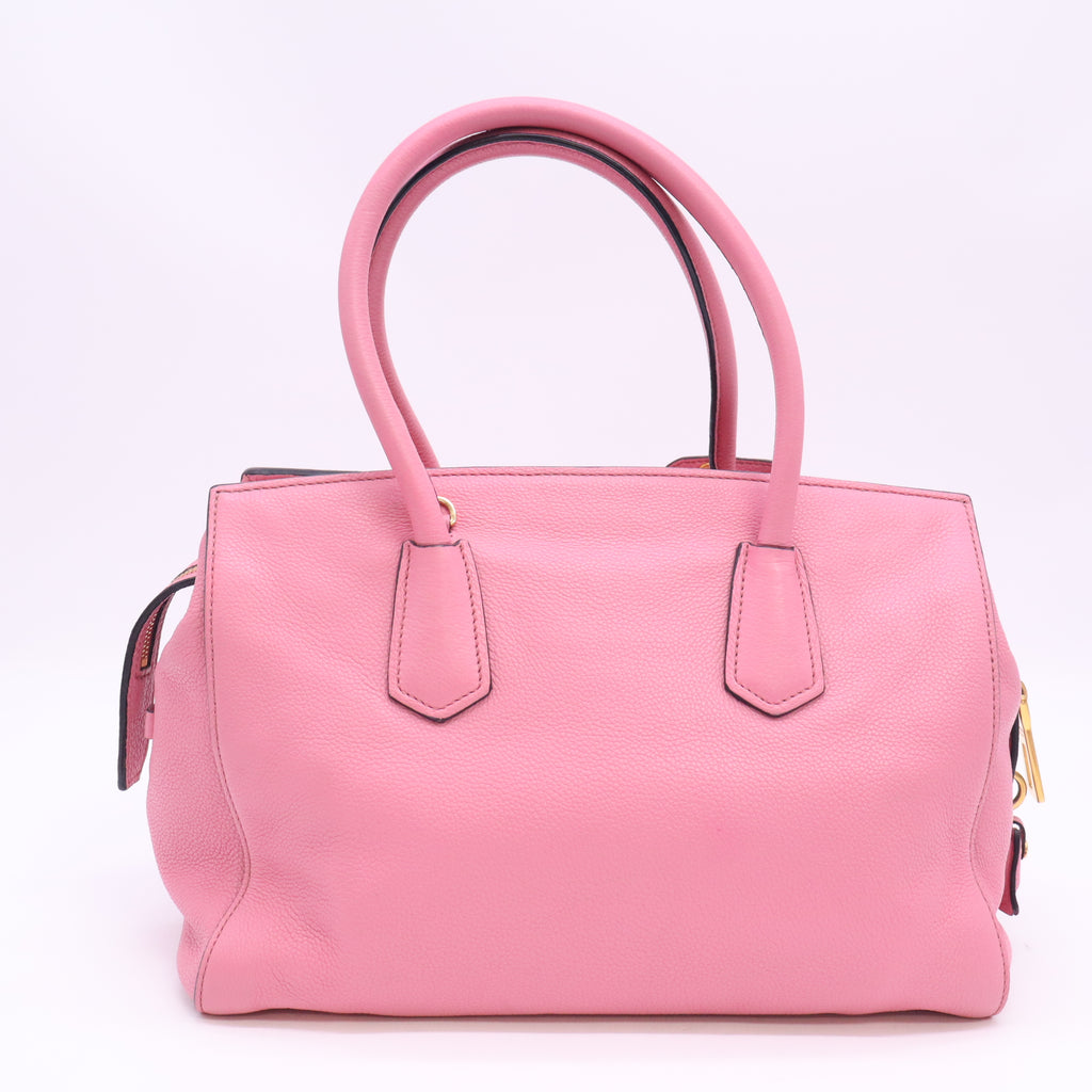 Prada Vitello Daino Leather Top Handle Bag Twins B24908