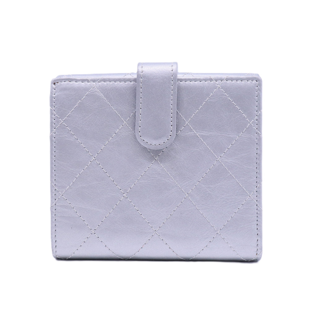 Classic Quilted Small Flap Wallet Dimensions