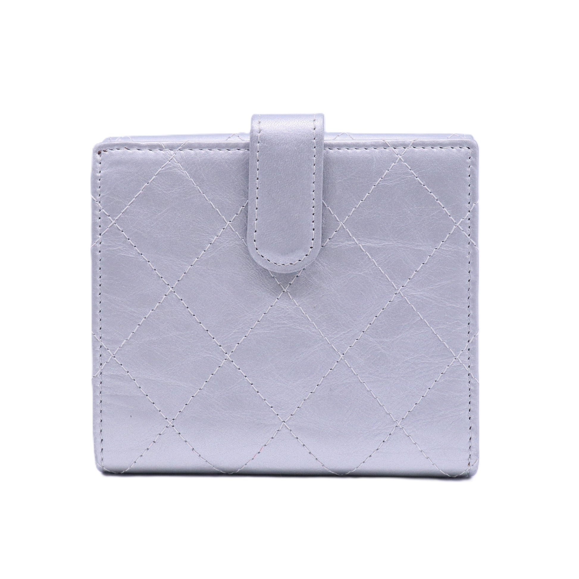 Classic Quilted Small Flap Wallet Dimensions