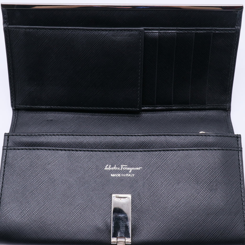 Salvatore Ferragamo Icona Clip Continental Wallet W21318