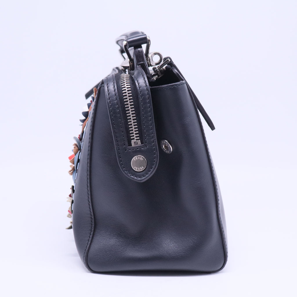 Flowerland DotCom Convertible Satchel Embellished Leather Medium B20755