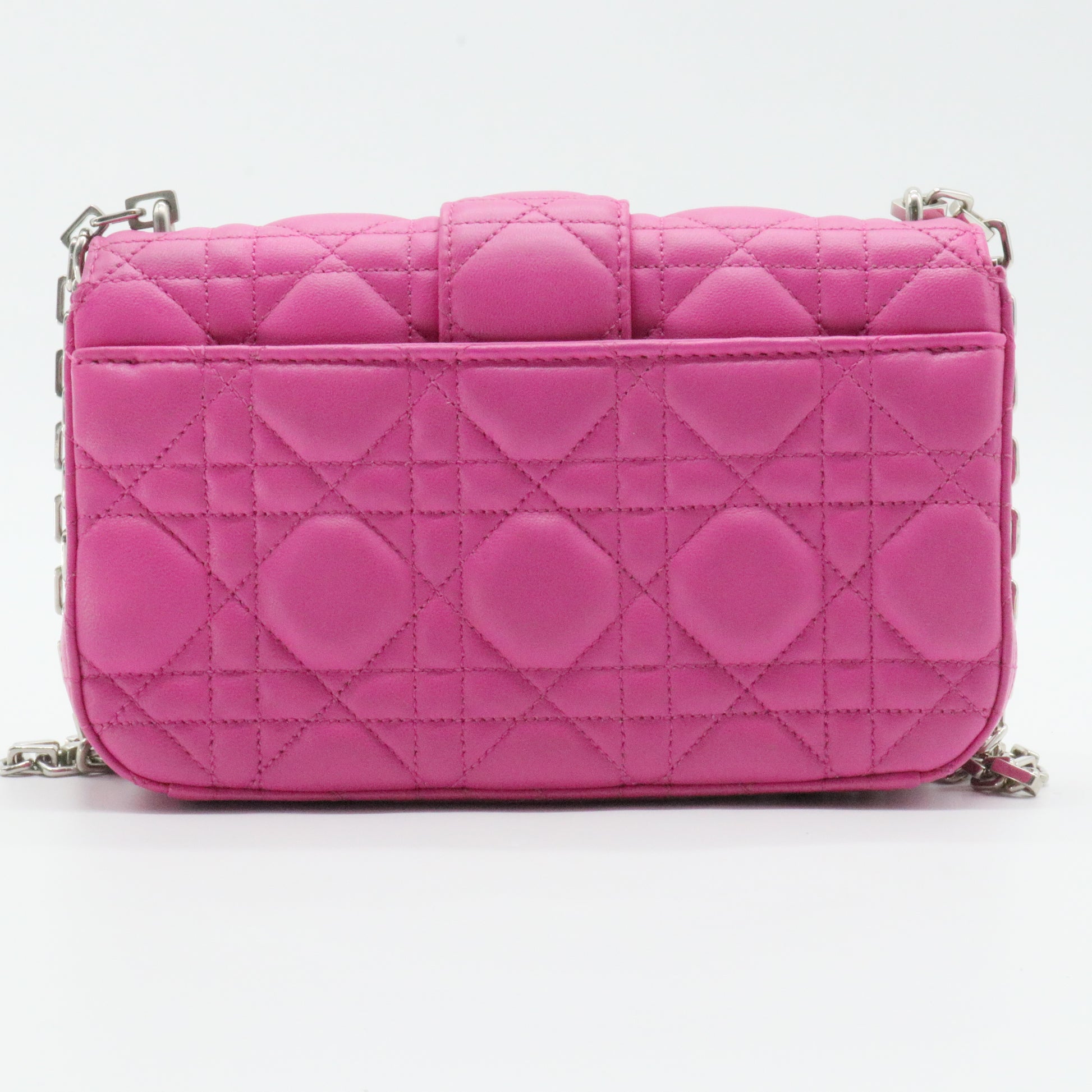 Miss Dior Flap Bag Cannage Quilt Lambskin Medium