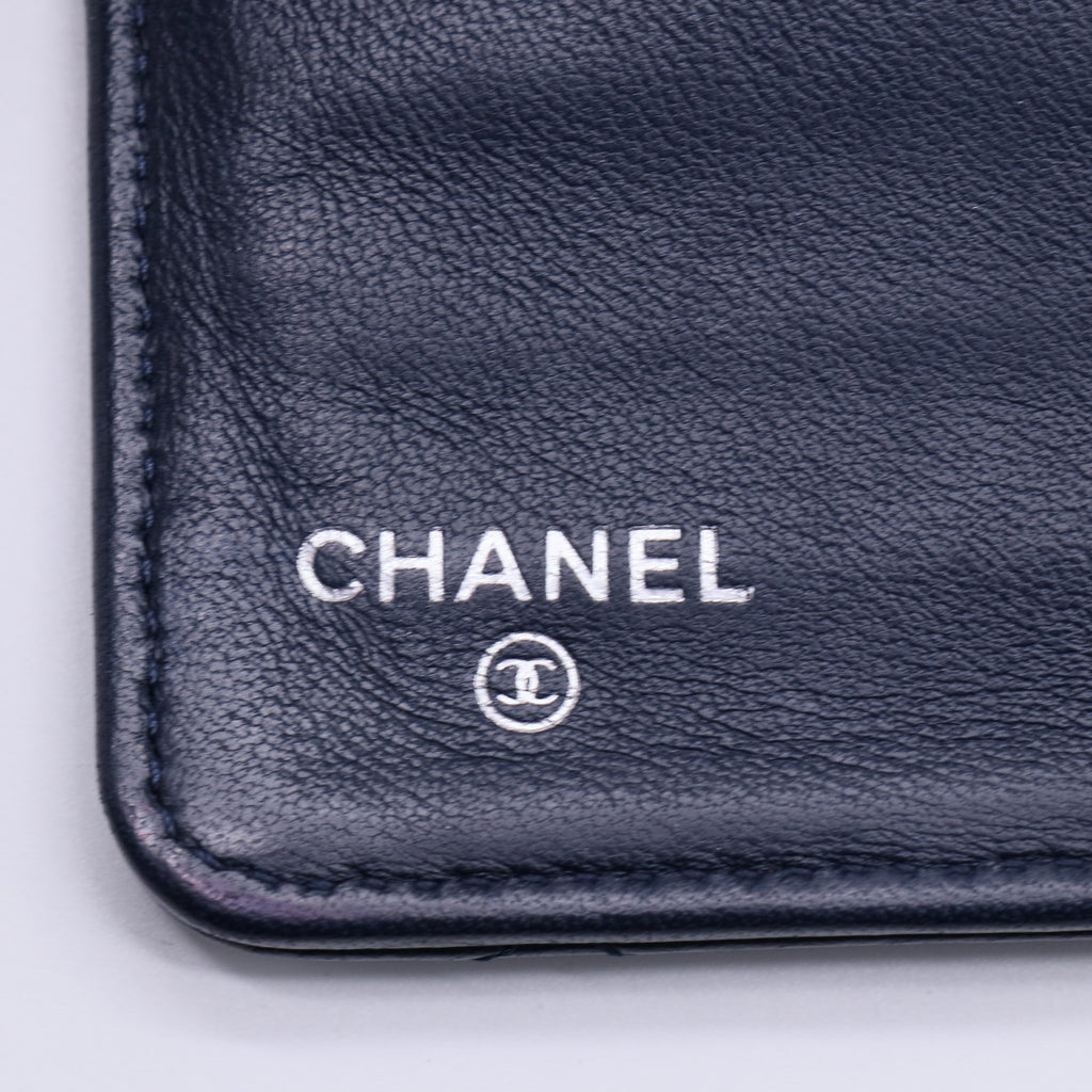 Chanel Classic Lambskin Quilted Flap Passport Holder W21320