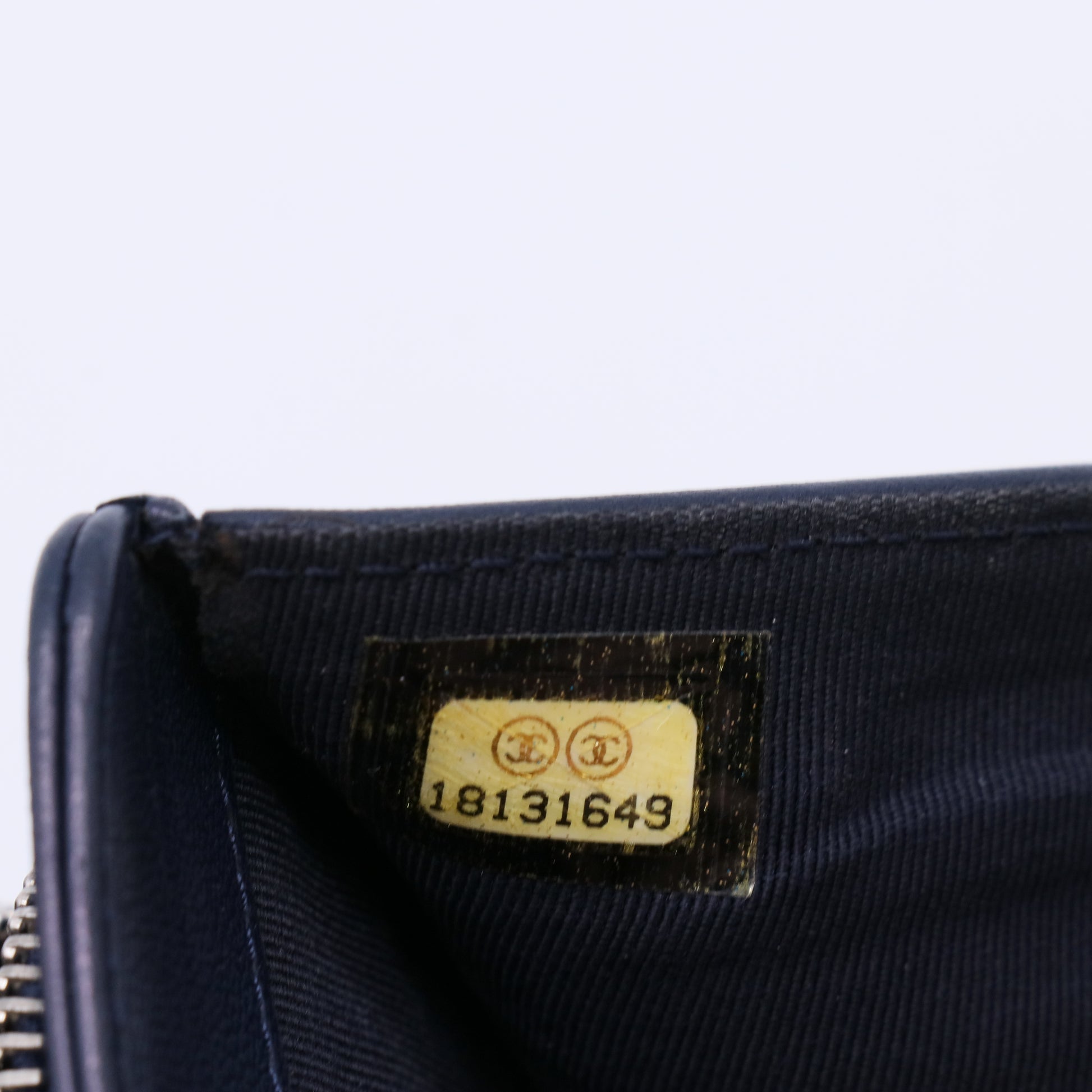 Chanel Classic Lambskin Quilted Flap Passport Holder W21320