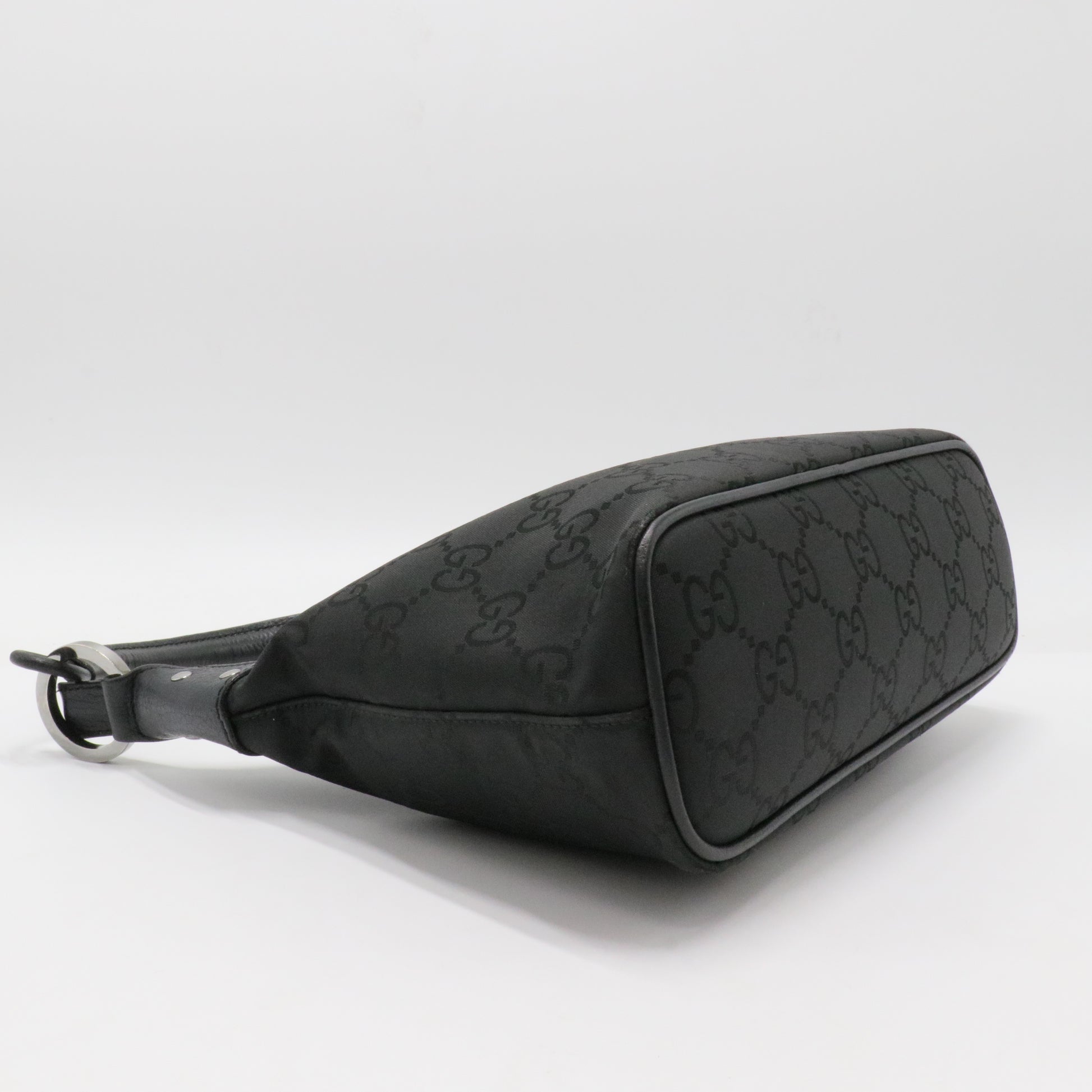 Horsebit Hobo GG Canvas Medium