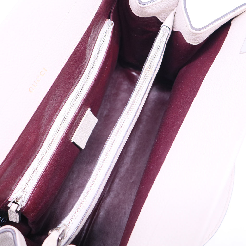 Grainy Calfskin Small Zumi Top Handle Bag B20485