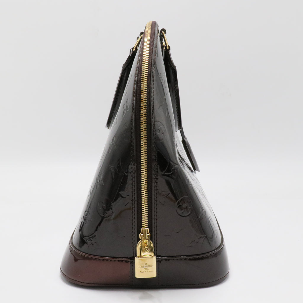 Alma Handbag Monogram Vernis GM