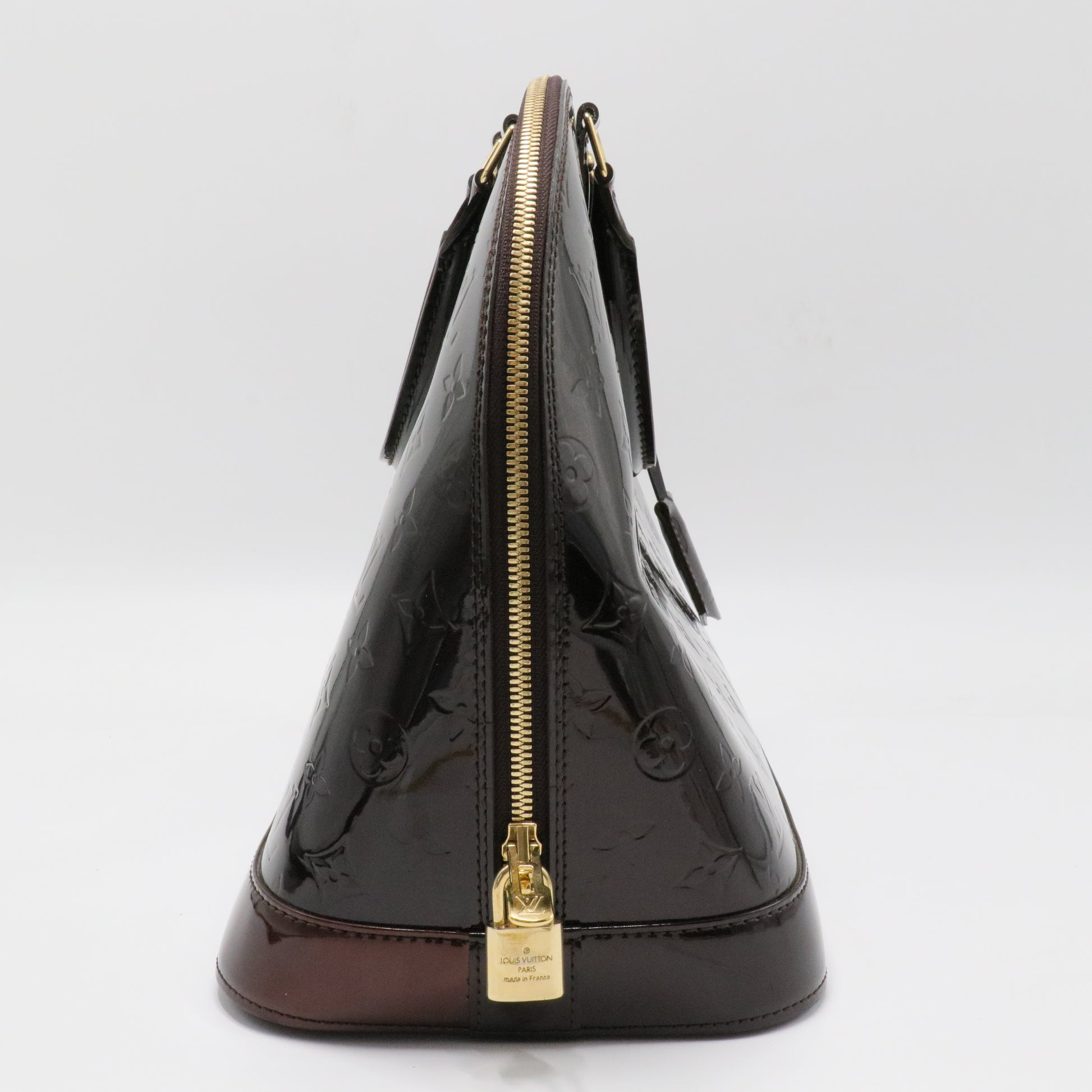 Alma Handbag Monogram Vernis GM