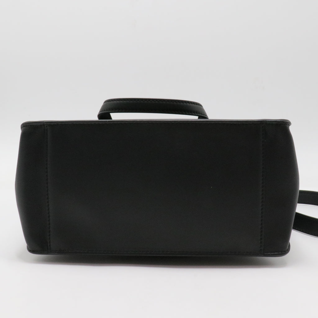 Flip Grace Tote Leather with Zucca Embossed Detail Regular