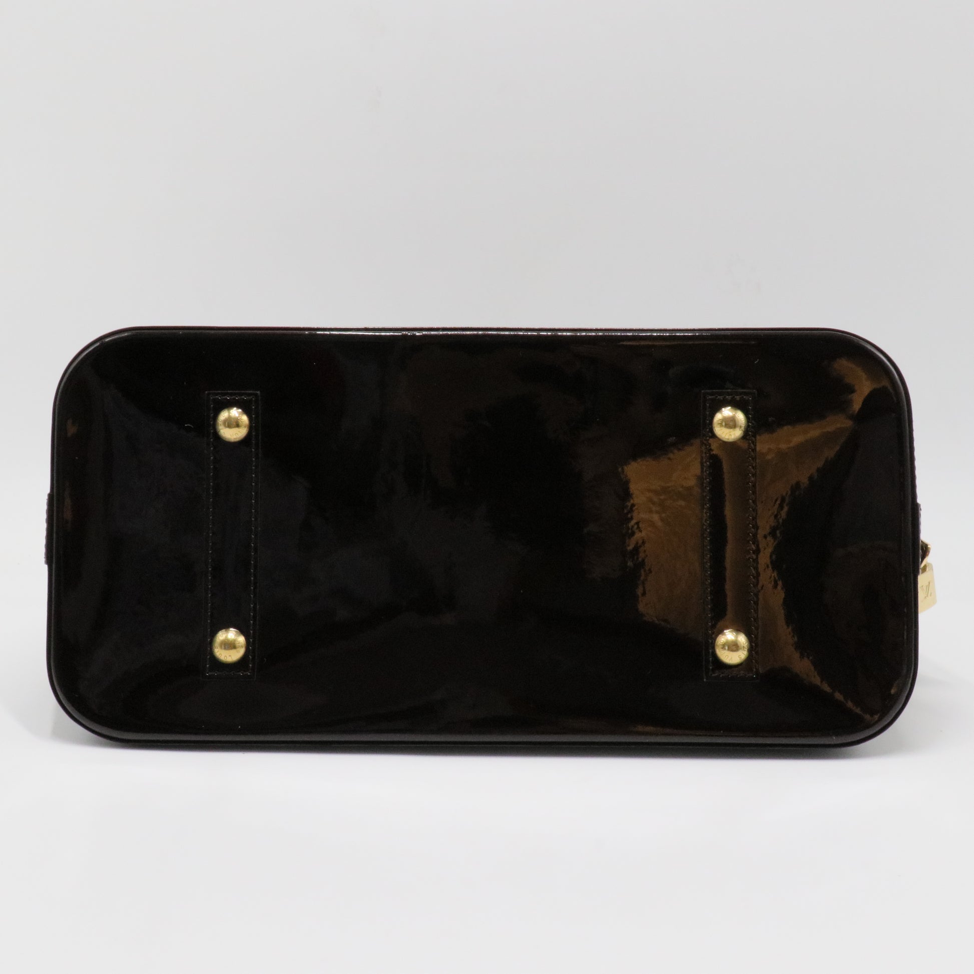 Alma Handbag Monogram Vernis GM