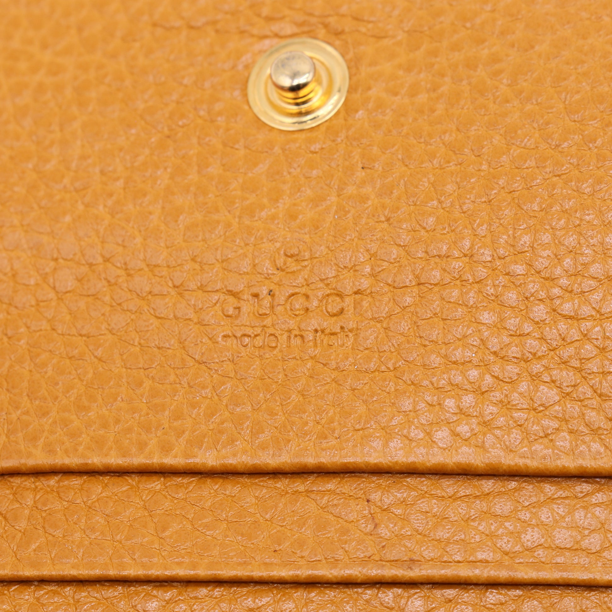 Gucci Zumi Leather Card Case Wallet On Chain W21446
