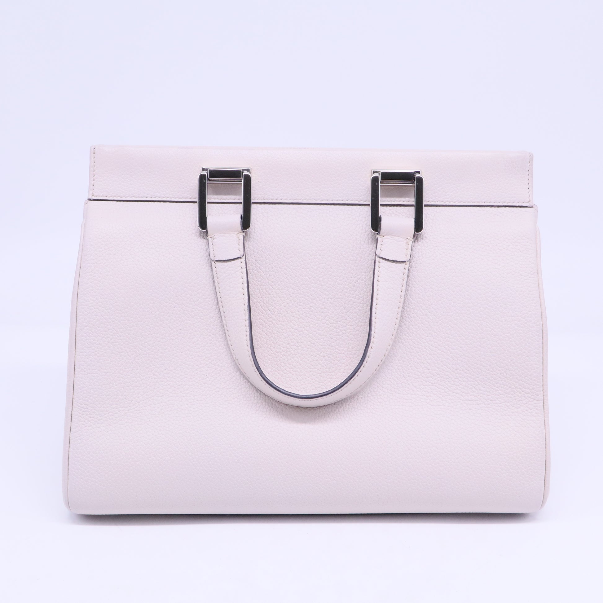Grainy Calfskin Small Zumi Top Handle Bag B20485
