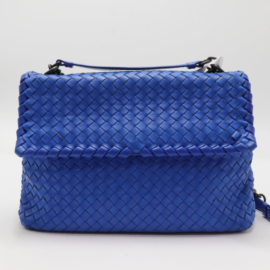 Olimpia Crossbody Bag Intrecciato Nappa Medium