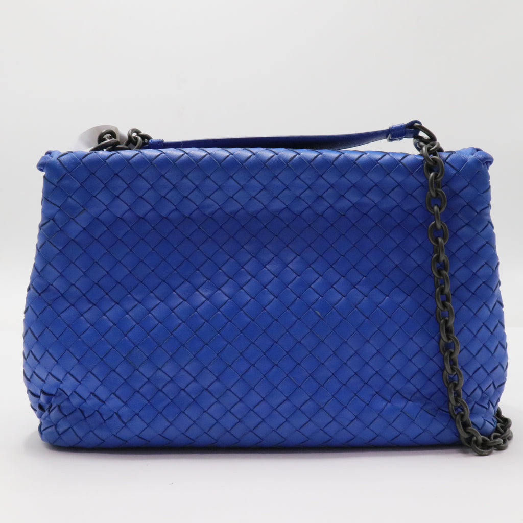 Olimpia Crossbody Bag Intrecciato Nappa Medium