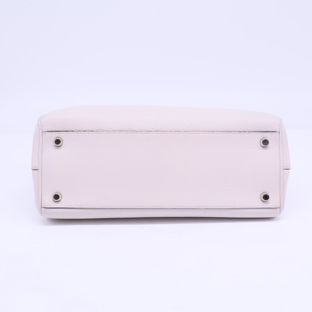 Grainy Calfskin Small Zumi Top Handle Bag B20485