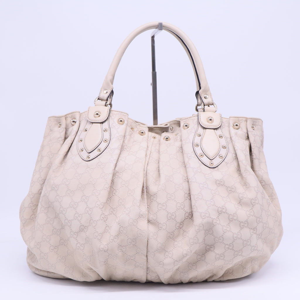 Pelham Tote Studded Guccissima Leather Medium B20618