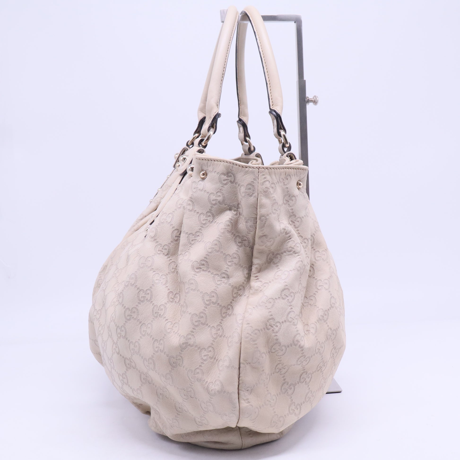 Pelham Tote Studded Guccissima Leather Medium B20618