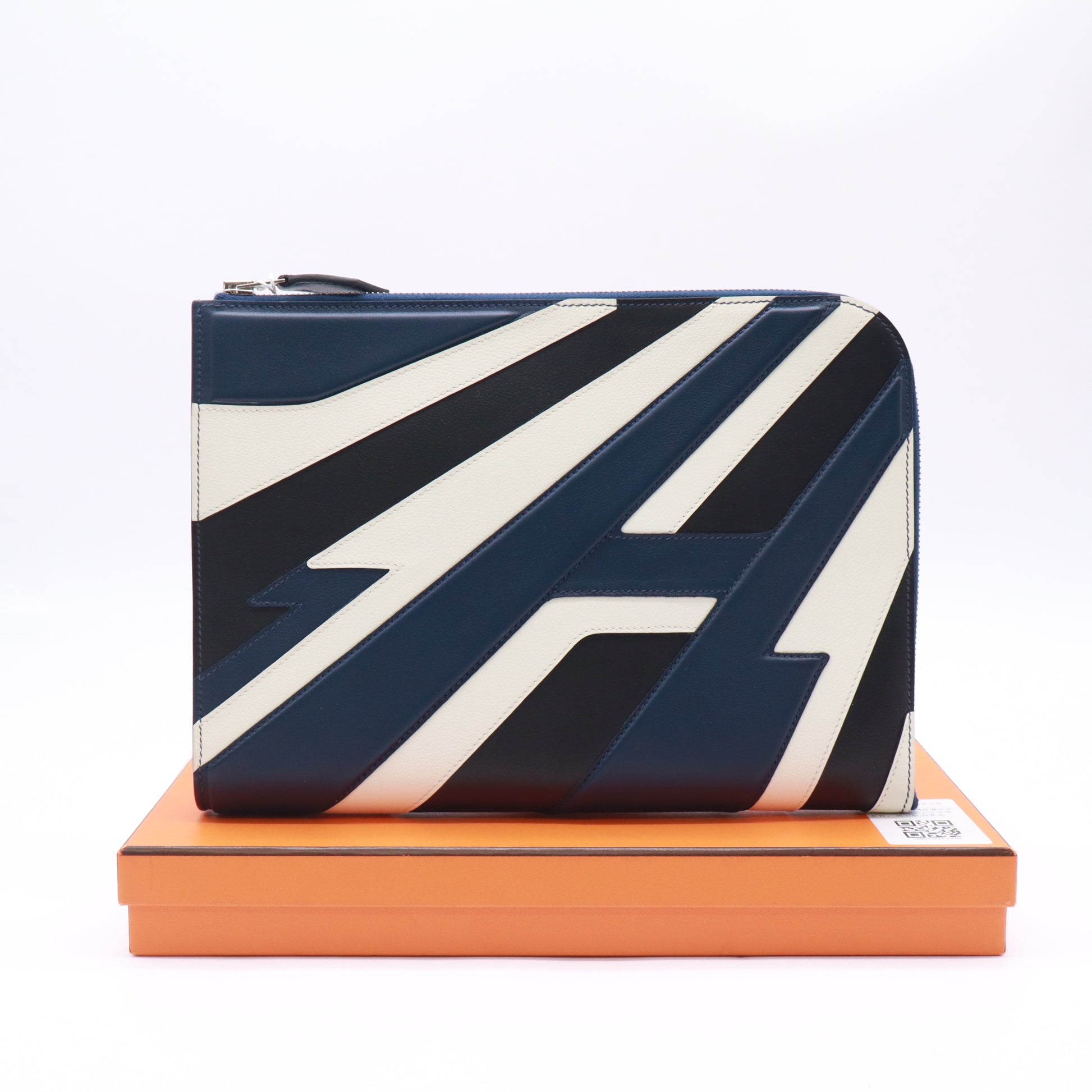 Hermès Zip Tablet Racing Pouch twins LDZ831