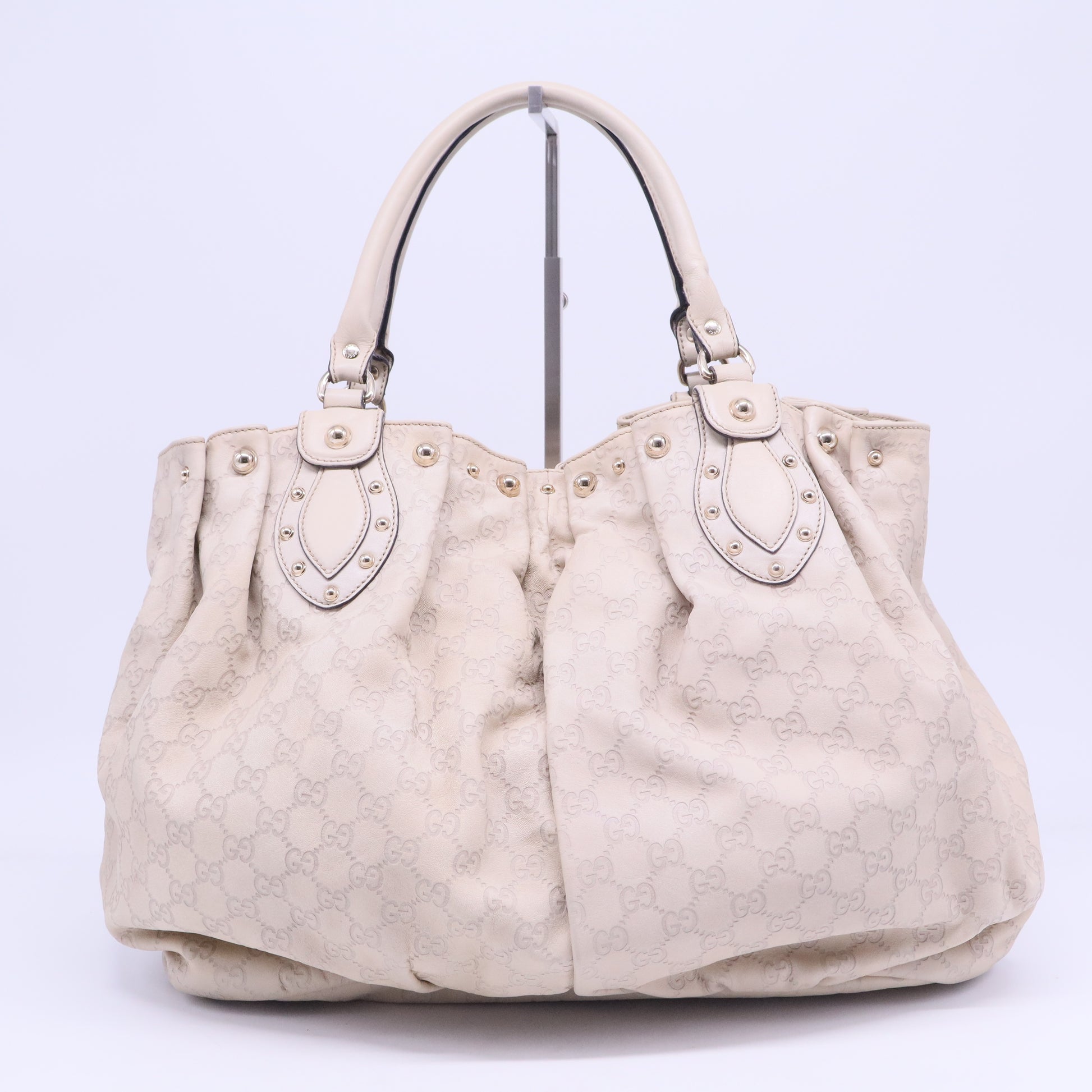 Pelham Tote Studded Guccissima Leather Medium B20618