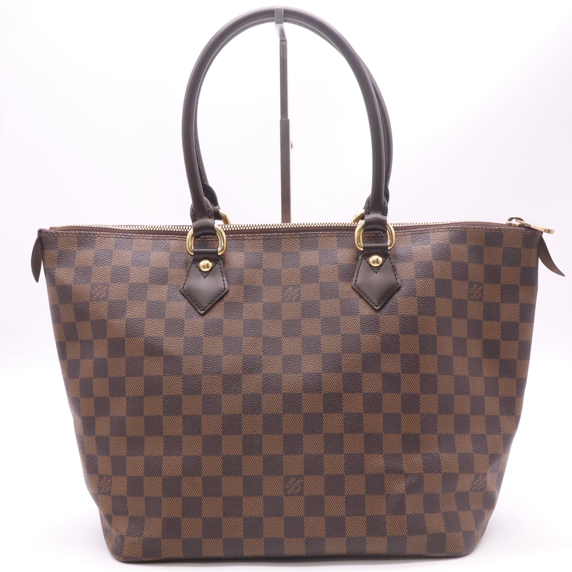 Louis Vuitton Damier Ebene Saleya MM Bag B22902