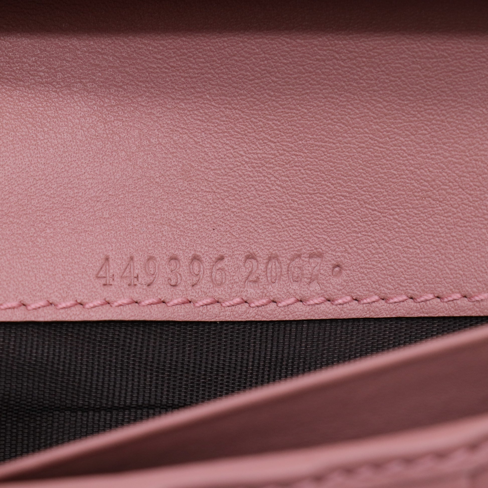 Gucci Microguccissima Leather Soft Pink Continental Flap Wallet W21429