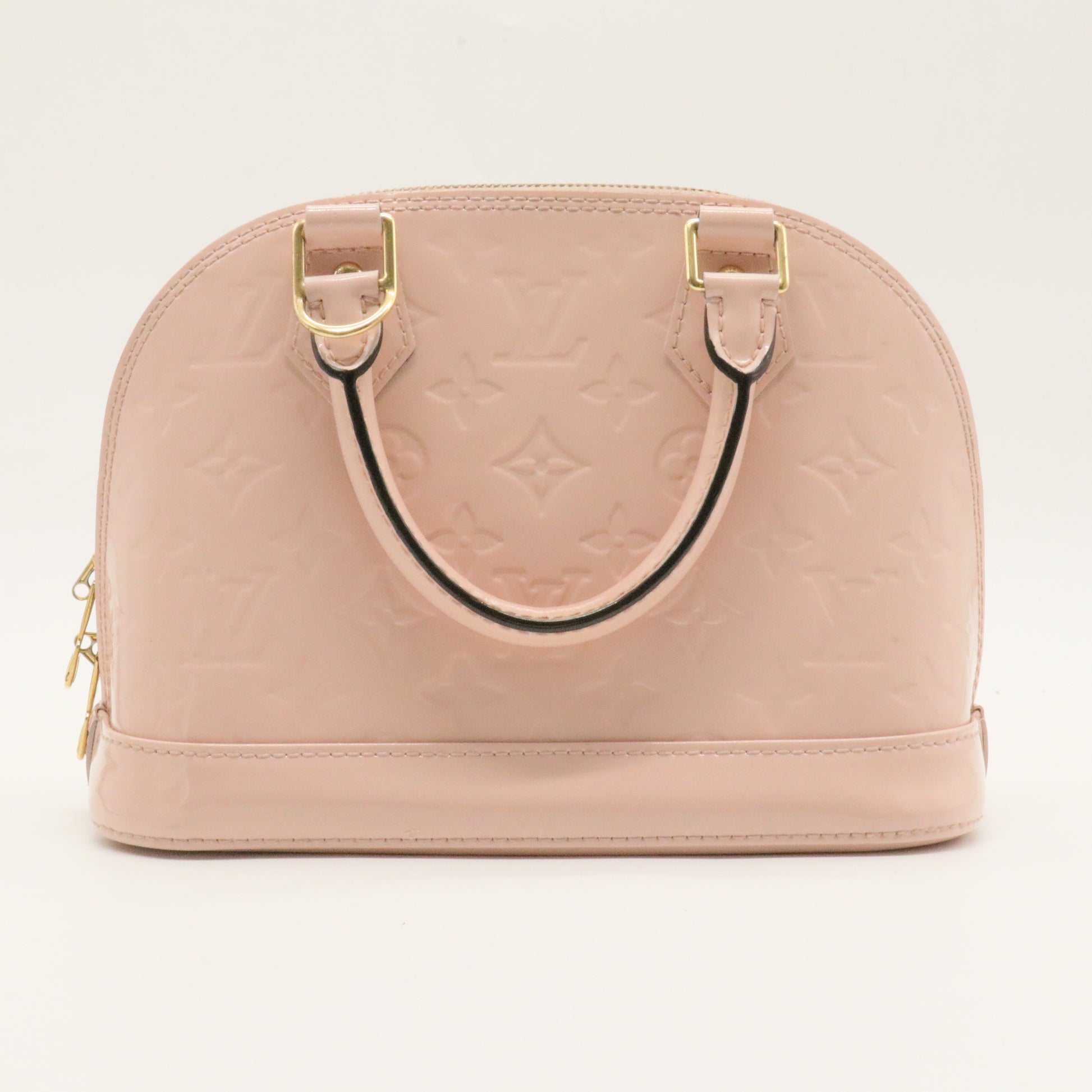 Alma Handbag Monogram Vernis BB