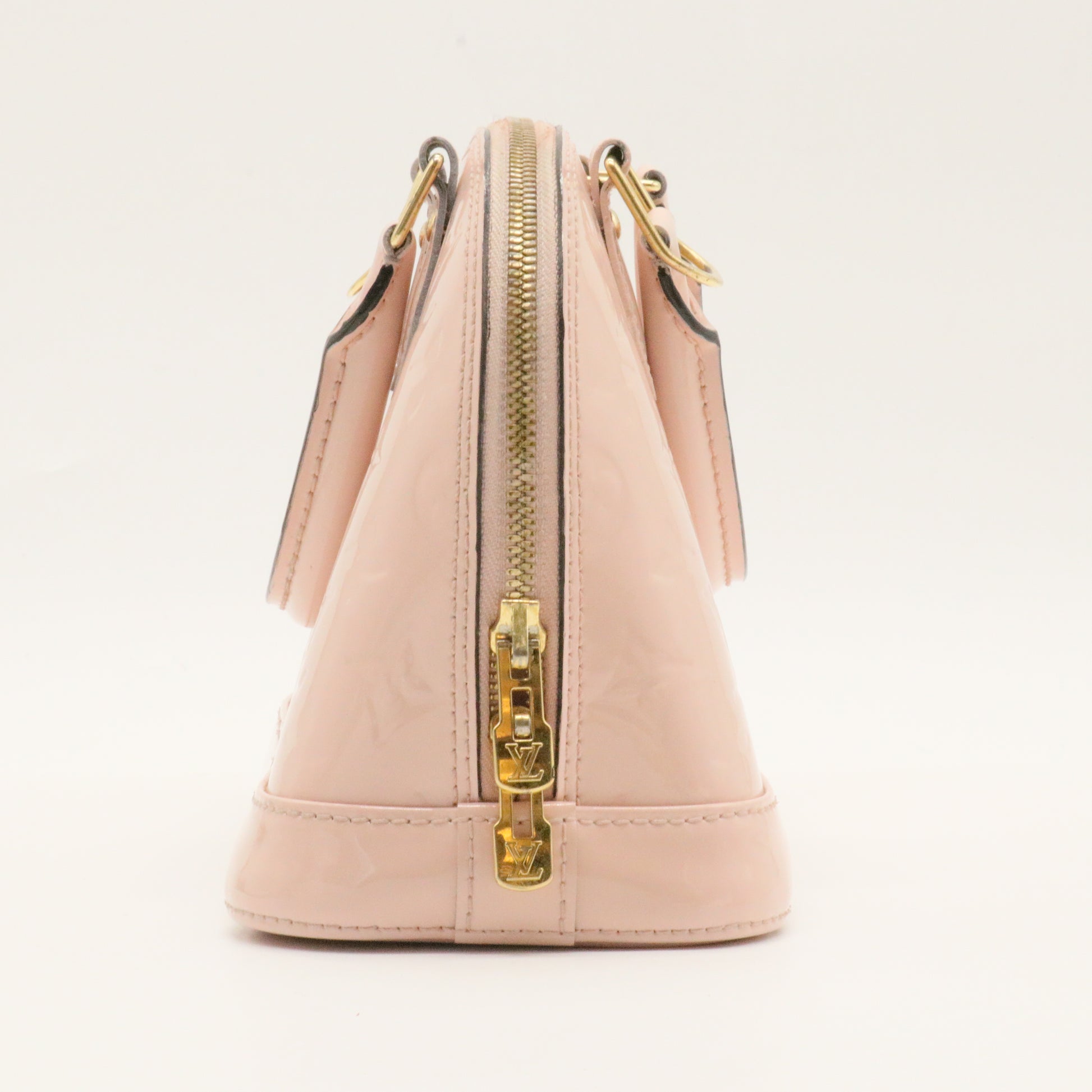 Alma Handbag Monogram Vernis BB