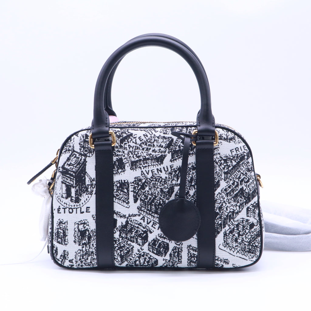 Christian Dior Plan de Paris D-Vibe Medium Bowling Bag Twins LDJ5453