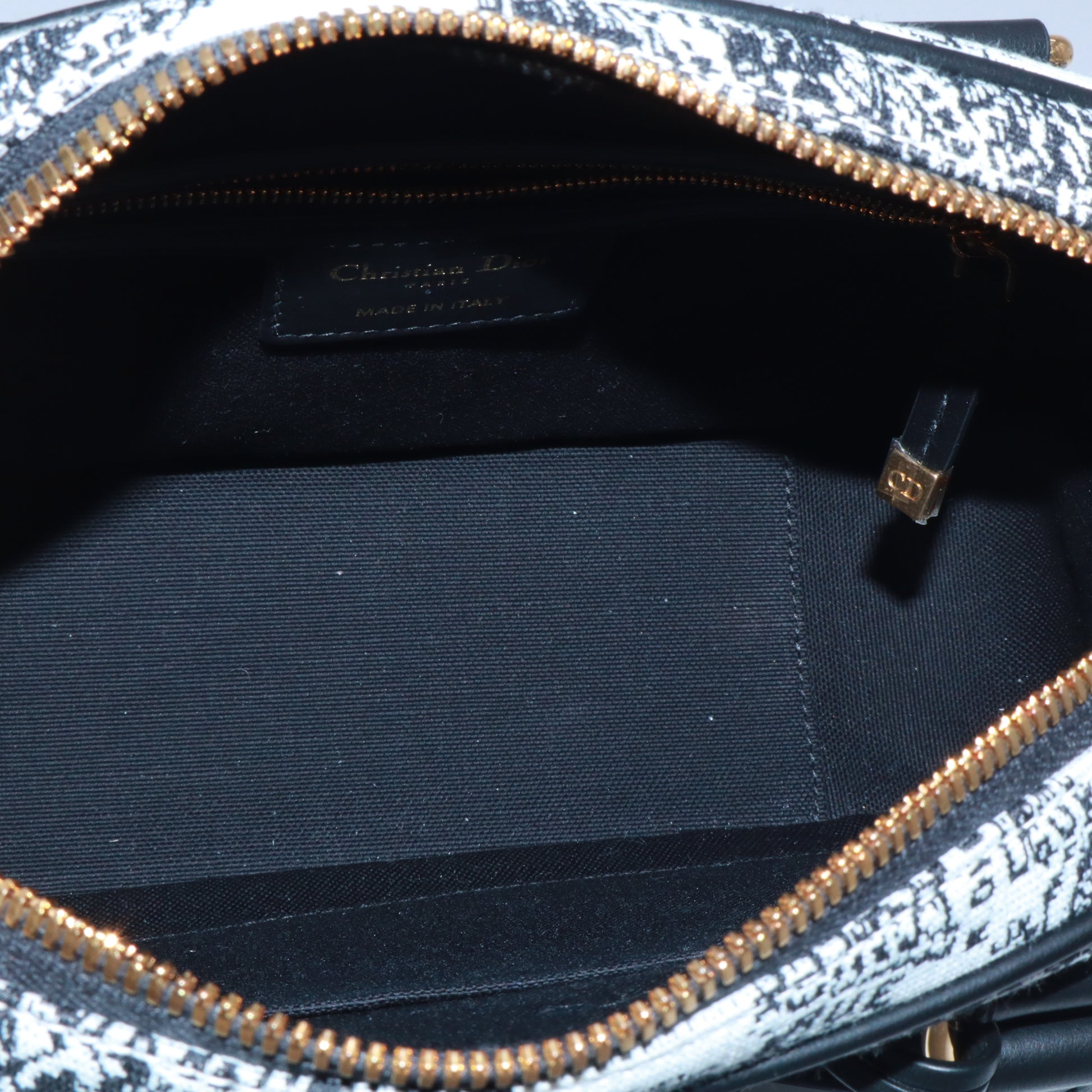 Christian Dior Plan de Paris D-Vibe Medium Bowling Bag Twins LDJ5453