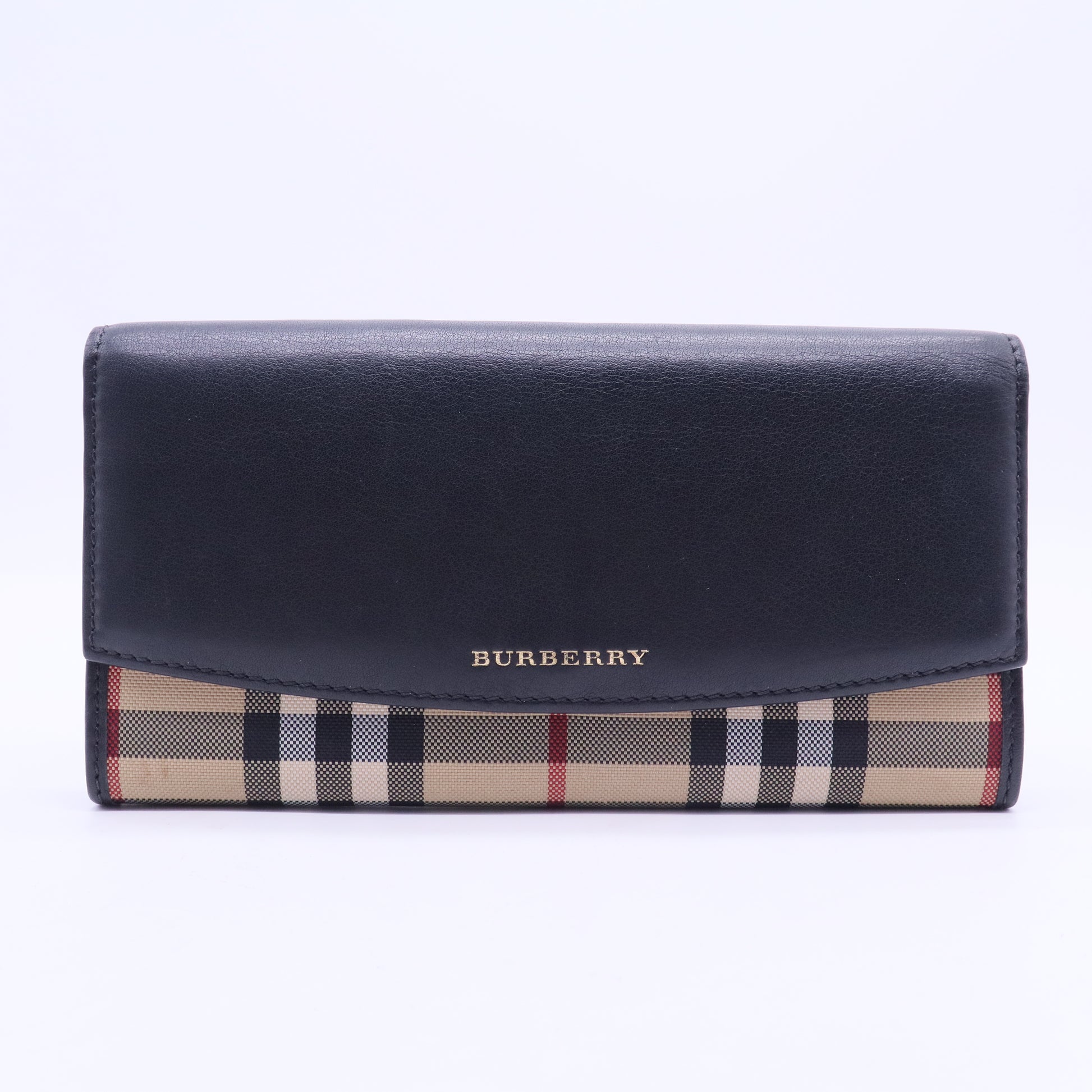 Burberry Haymarket Continental Wallet