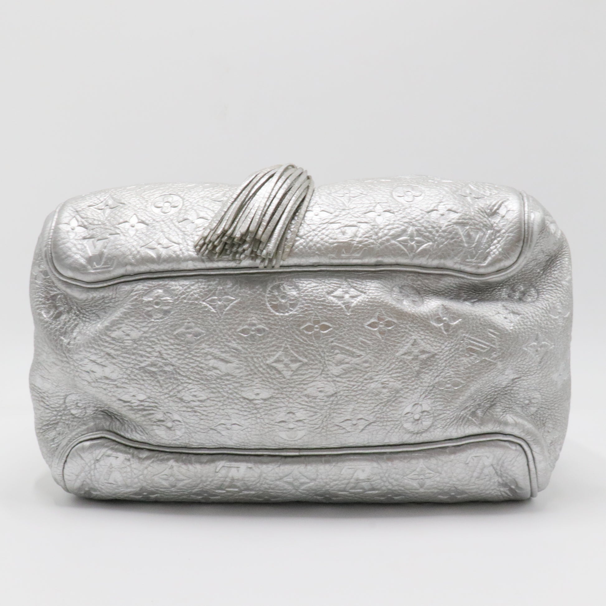 Comete Handbag Limited Edition Shimmer Monogram Embossed Leather - Twins