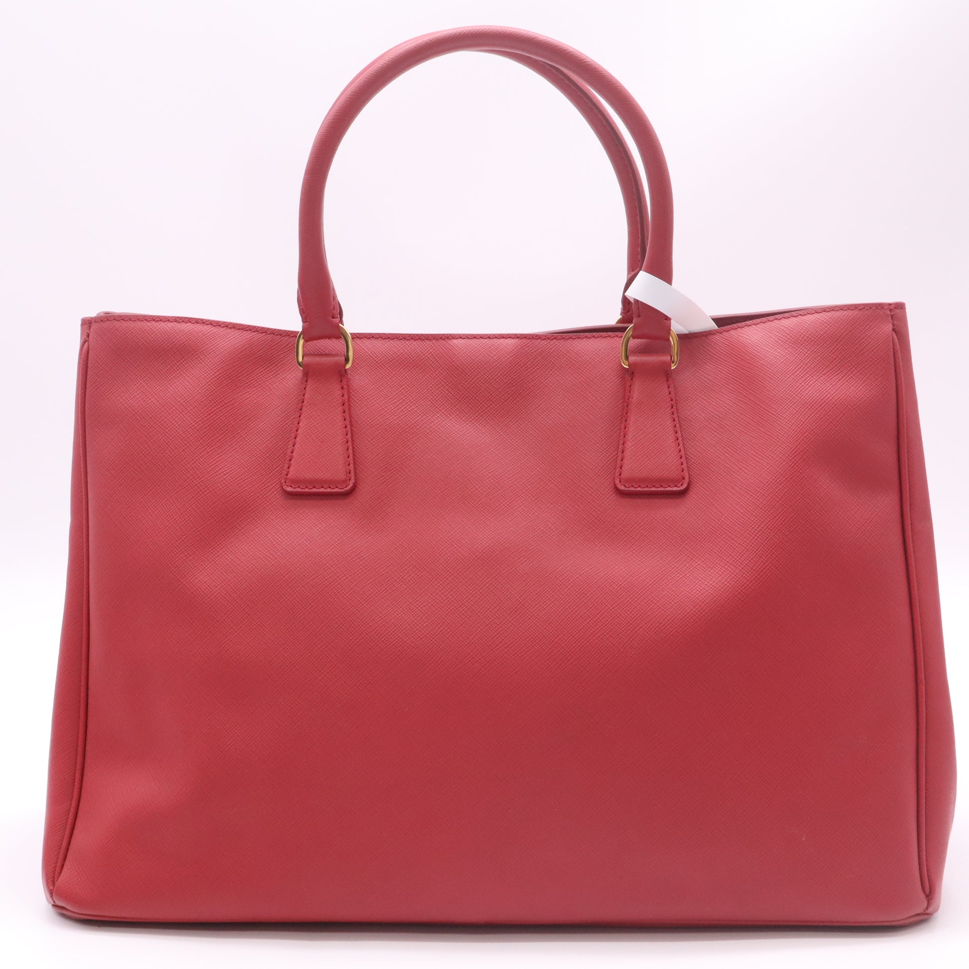 Saffiano Lux Large Tote Fuoco B23049