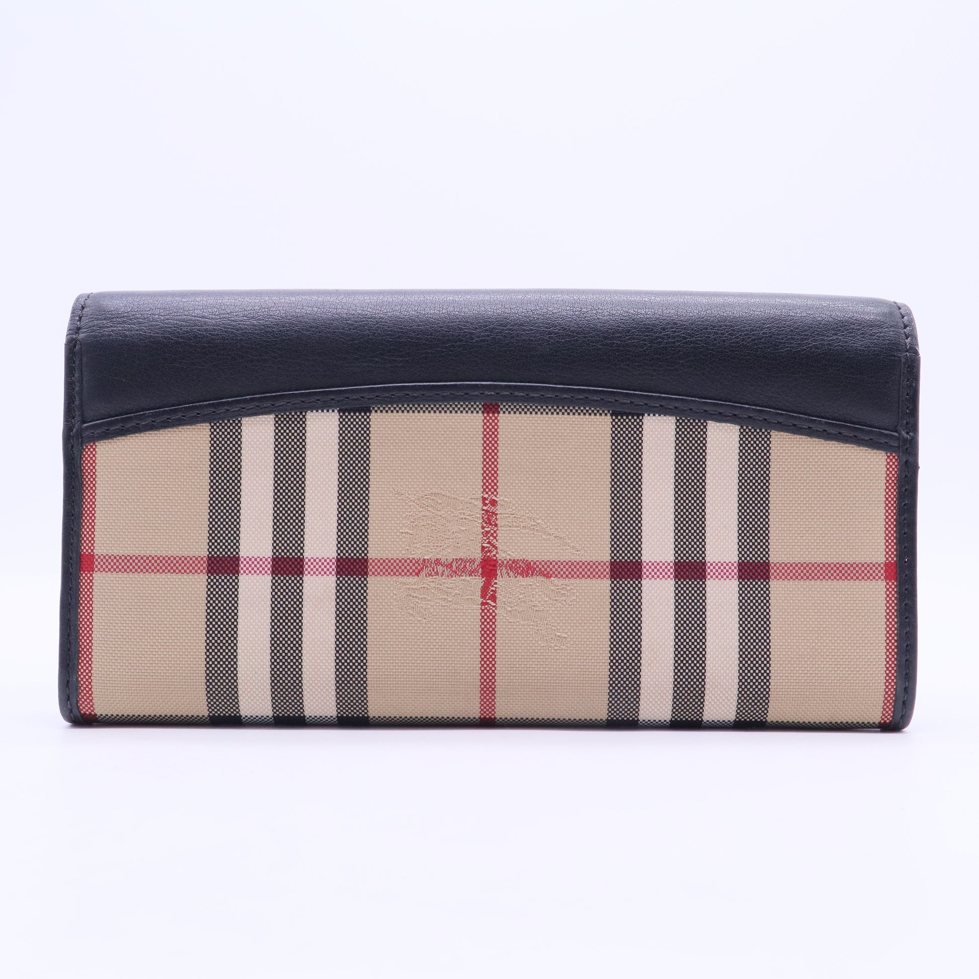 Burberry Haymarket Continental Wallet