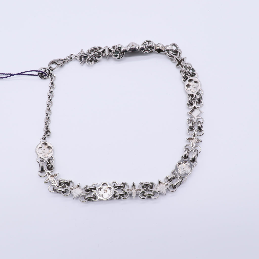 Sterling Silver Byzantine Chain Maille Necklace W21438