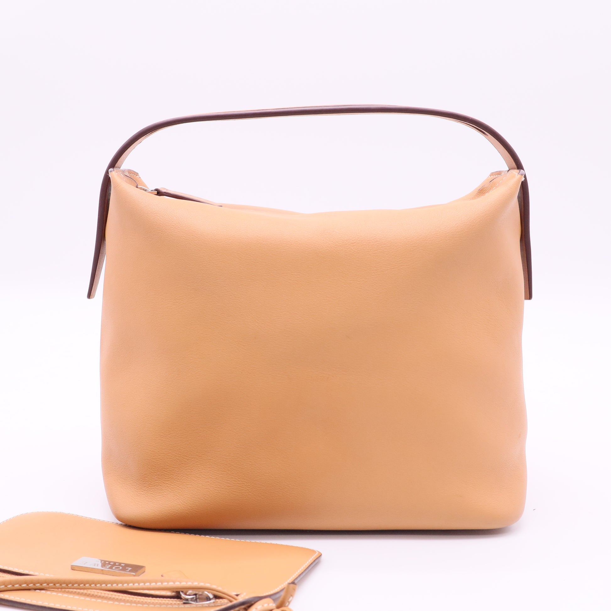 Cubi leather handbag  Camel Leather