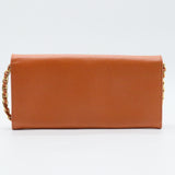 Wallet on Chain Saffiano Leather