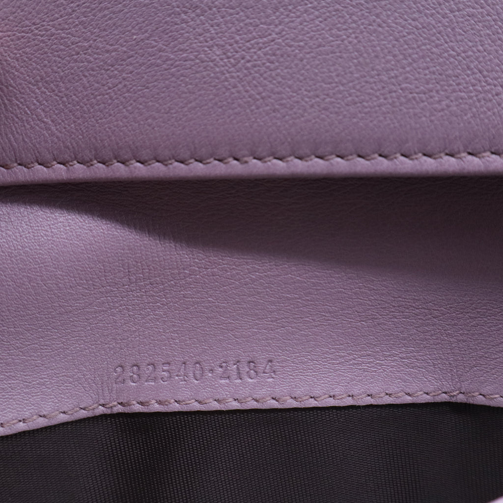 Long Wallet With Guccissima Purple Gray W20289