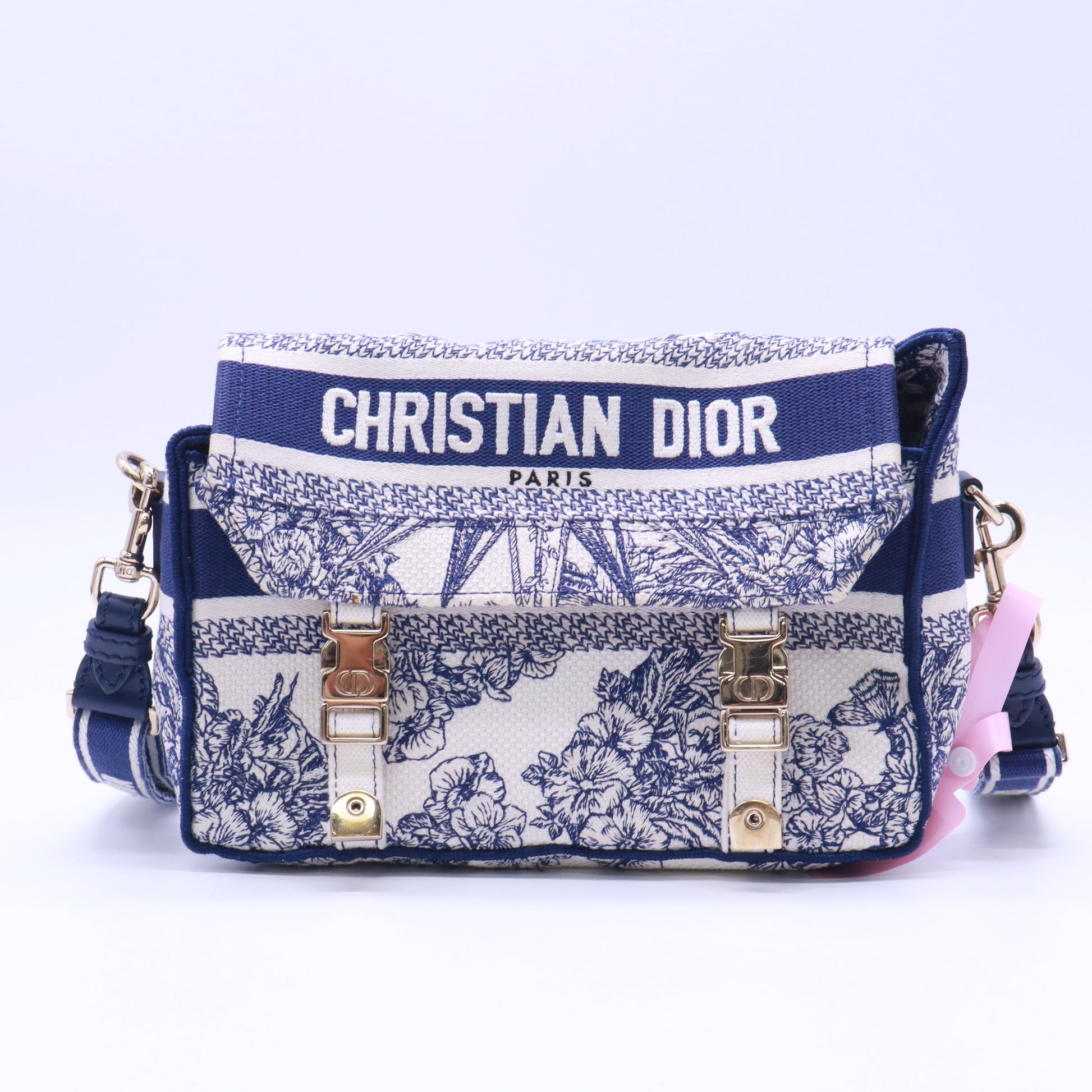 Small Diorcamp Bag in Rêve d'Infini Embroidery Twins LDJ5452