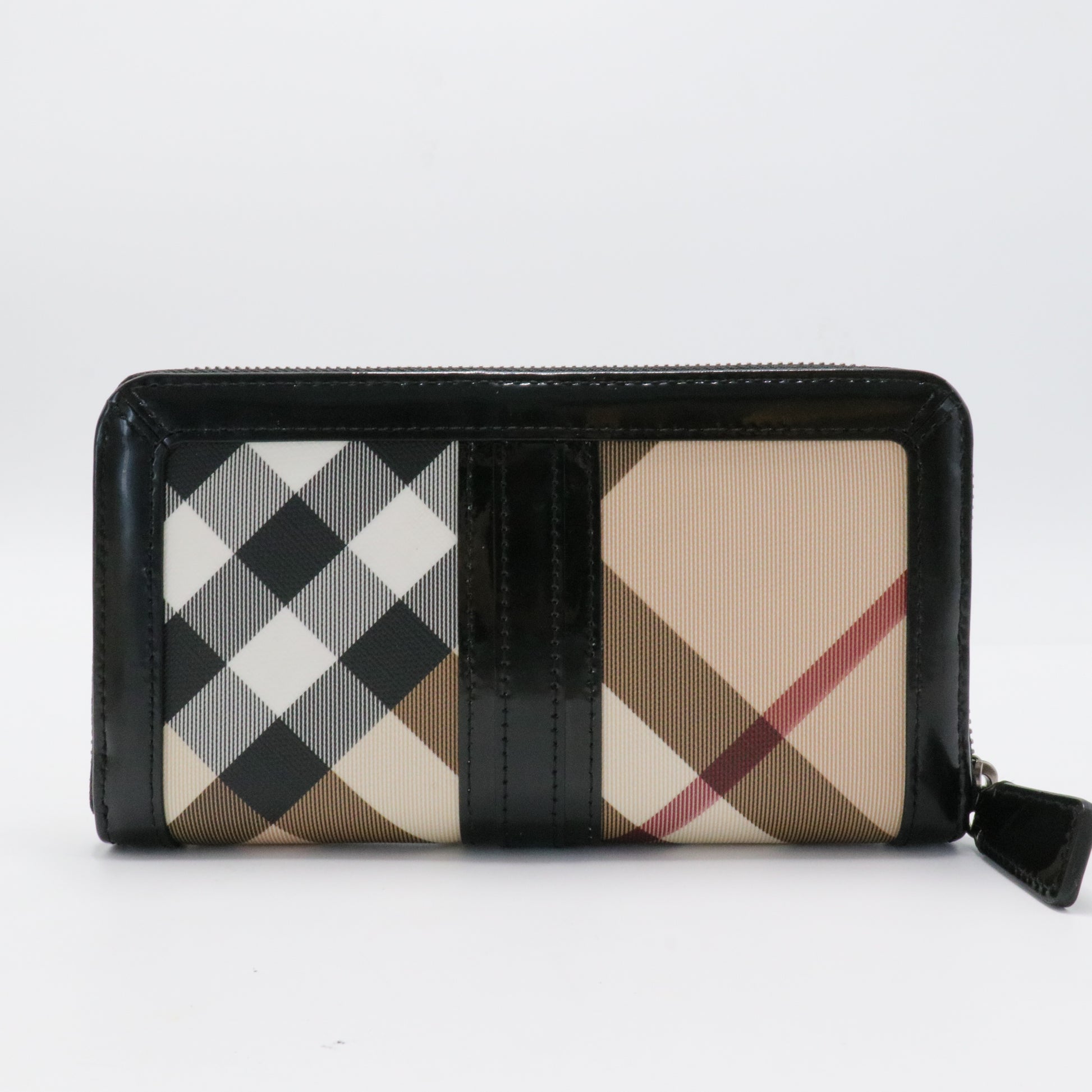Plaid Print Continental Wallet