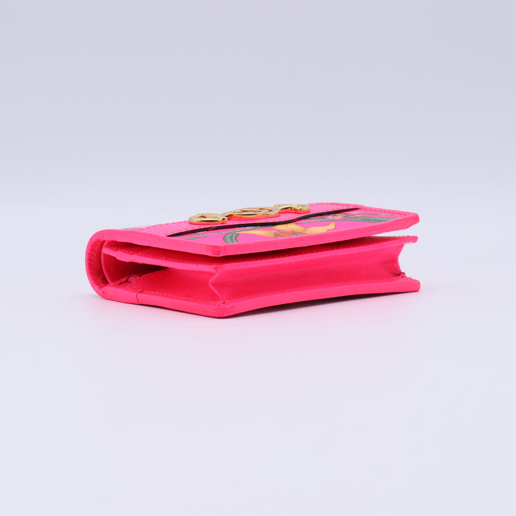 Gucci Flora Zumi Compact Wallet W21424
