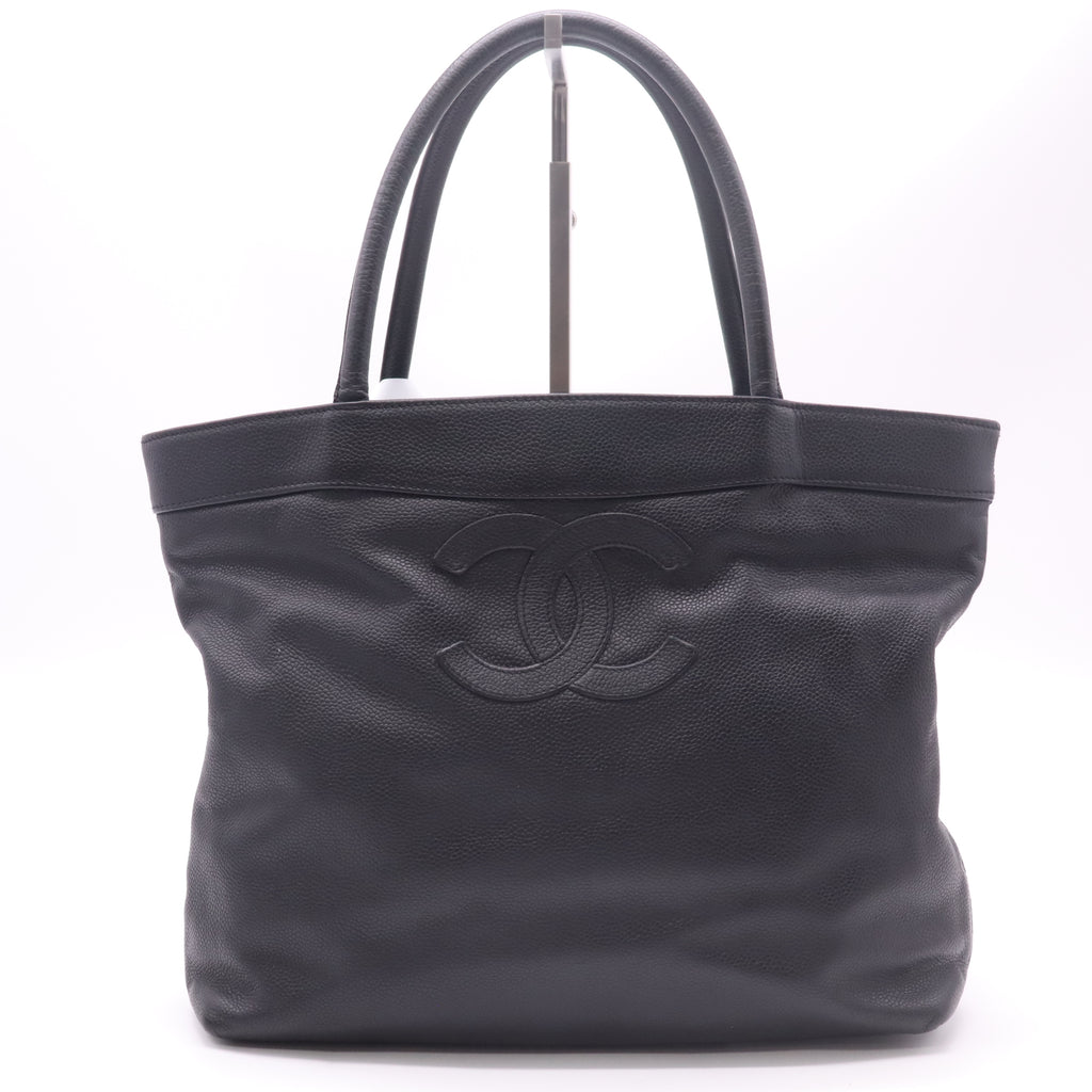 Chanel Caviar Skin Timeless CC Logo Tote Bag B22900