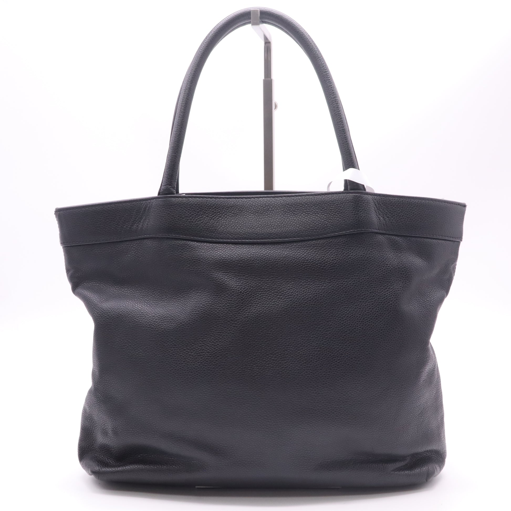 Chanel Caviar Skin Timeless CC Logo Tote Bag B22900