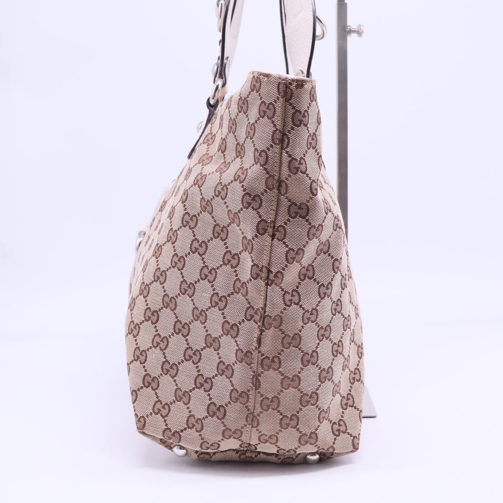 Medium GG Canvas Icon Bit tote bag B20749