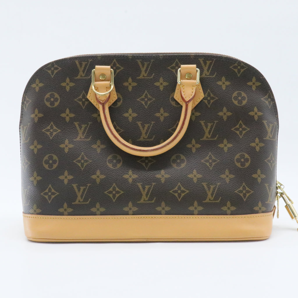 Vintage Alma Handbag Monogram Canvas PM