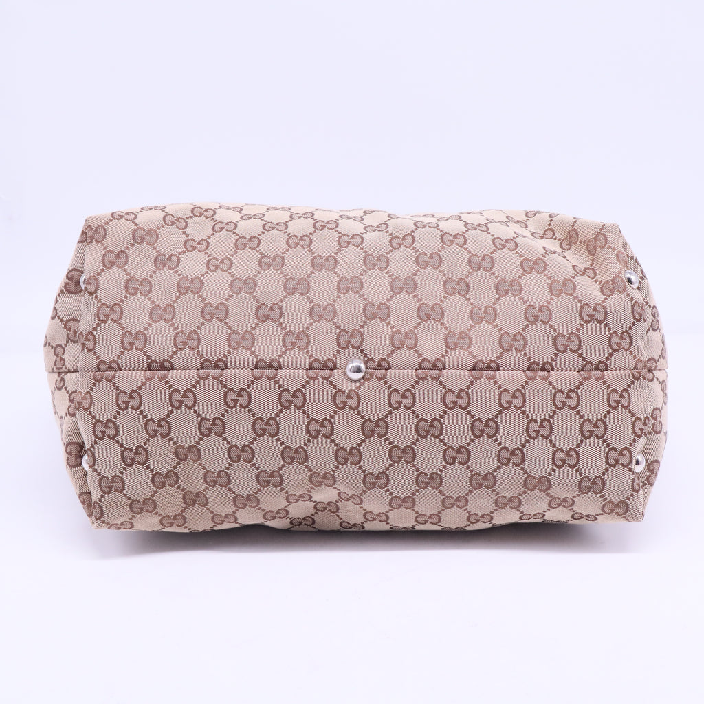 Medium GG Canvas Icon Bit tote bag B20749