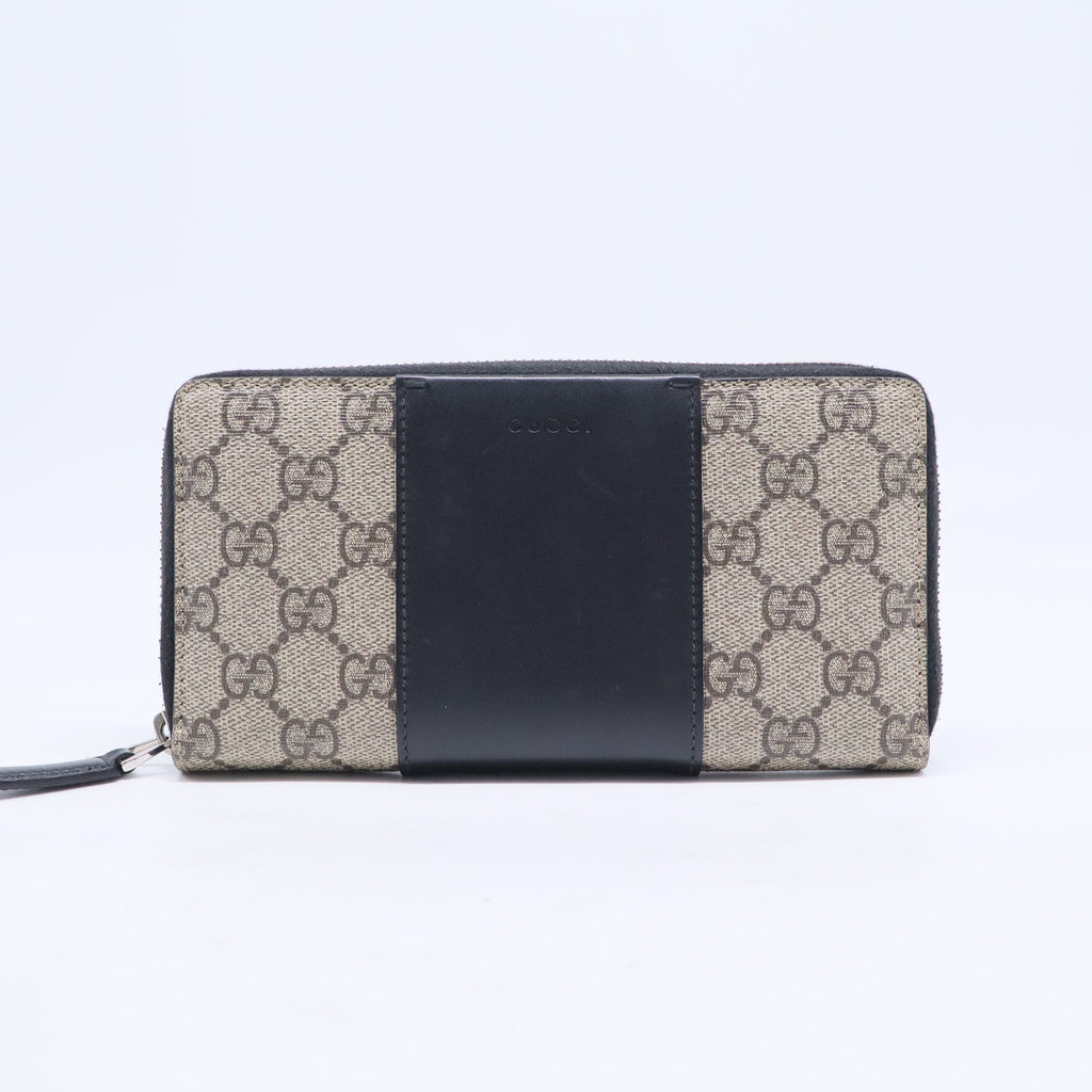 GG Supreme zip-around wallet W20577