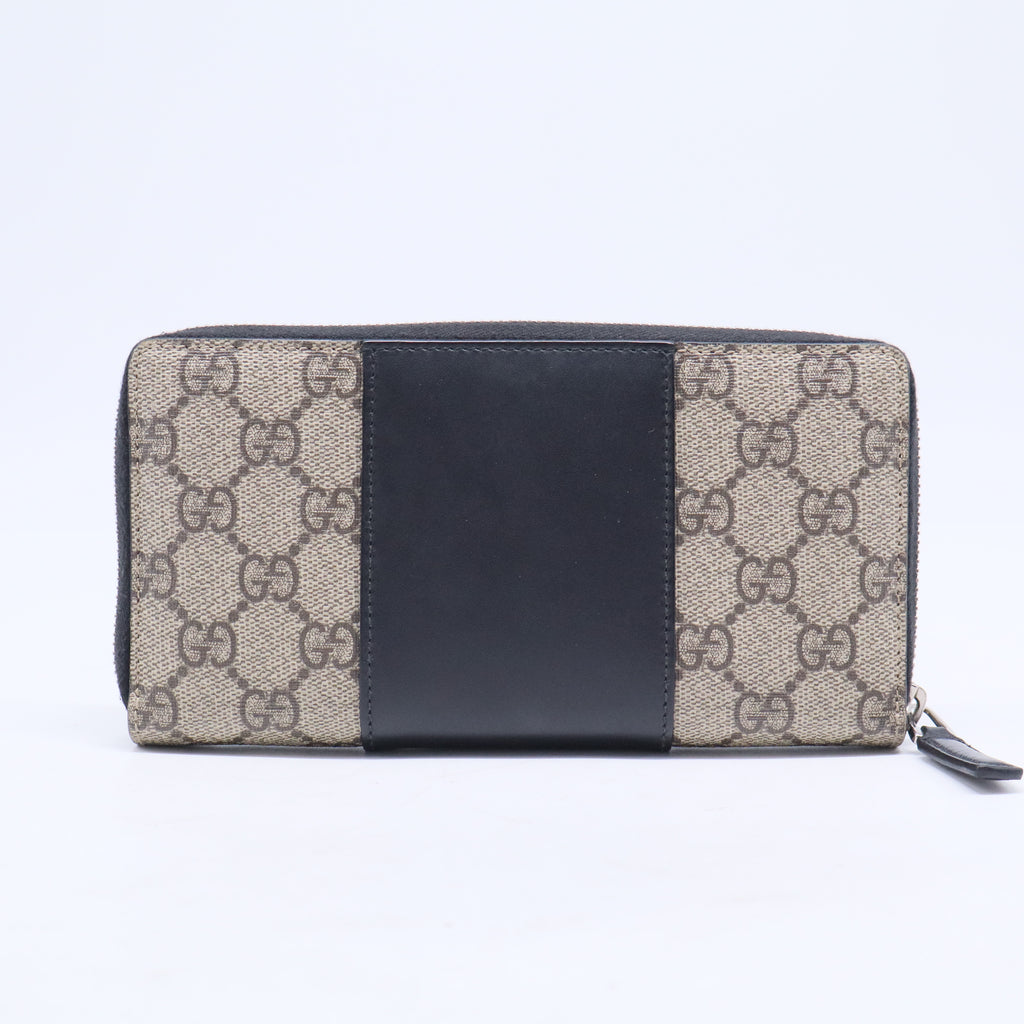 GG Supreme zip-around wallet W20577