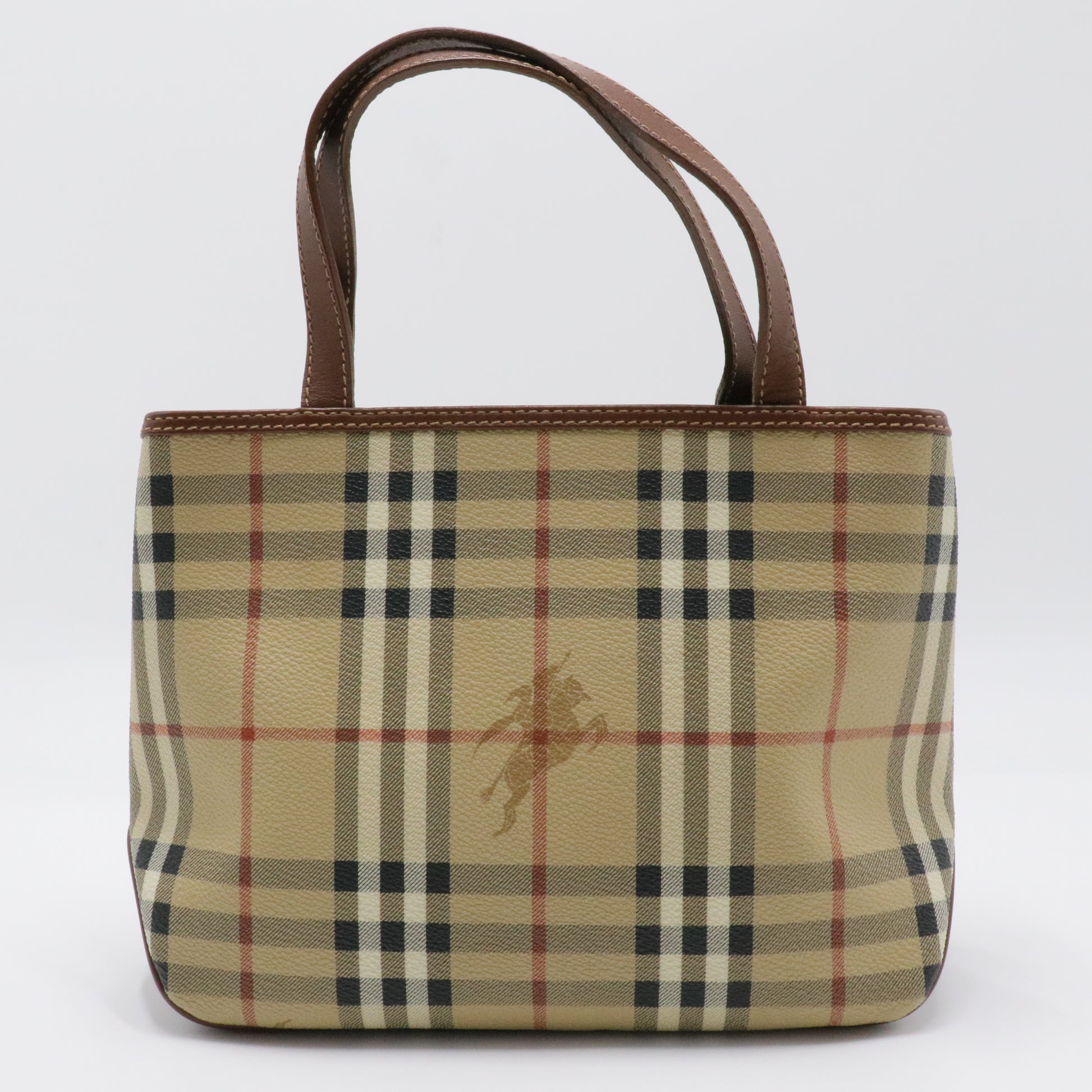 Plaid Coated Canvas Mini Bag