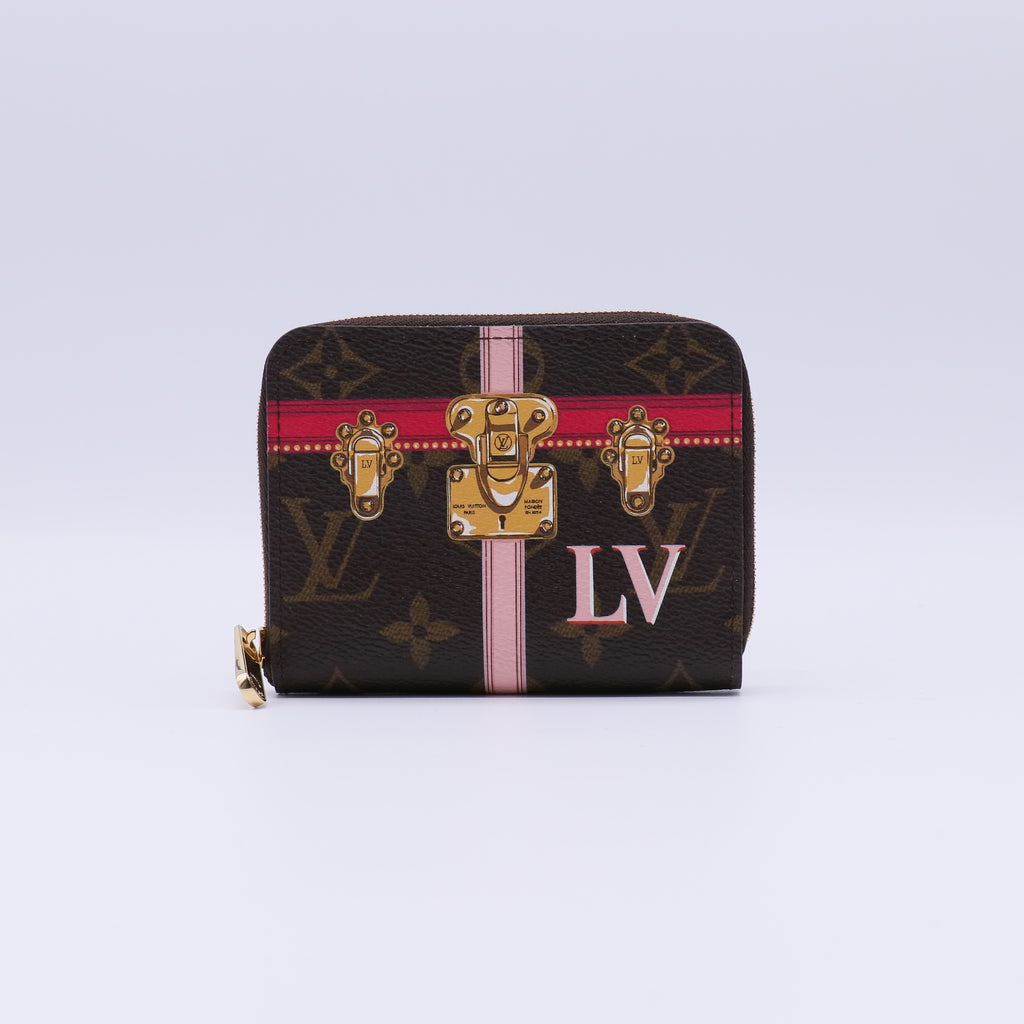 Louis Vuitton Monogram Summer Trunks Zippy Coin Purse W21459